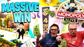 OUR BIGGEST EVER MONOPOLY 4 ROLLS BONUS WIN!