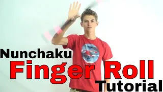 Finger Roll Front Grip to Front Grip Nunchaku Tutorial