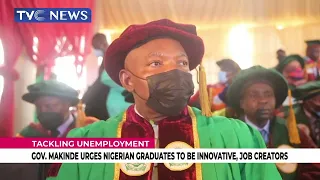 Governor Makinde Urges Nigerian Graduates To Be Innovative, Job Creators