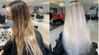 FULL HEAD HIGHLIGHTS & BALAYAGE FOILING | SALON CLIENT TRANSFORMATION | LADYLUX