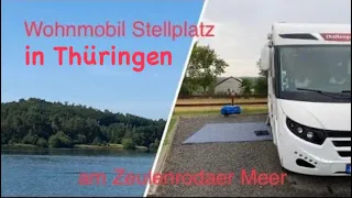 Wohnmobil - Stellplatz am Zeulenrodaer Meer - Thüringen - mit Strandbad - traumhaft