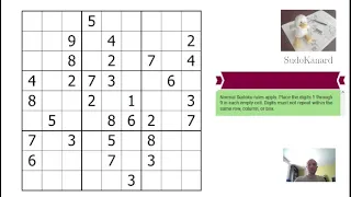 Sudoku classique (vidéo pédagogique #23)