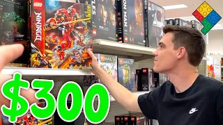 Buying $300 of LEGO in 3 Minutes