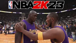 NBA 2K23 Finals Trophy Presentation In Every Era - Magic/Bird Era | Jordan Era | Kobe Era