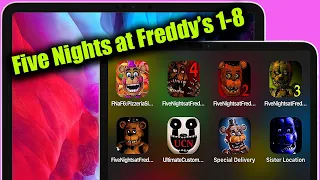 All: FNaF 6 Pizzeria Simulator,Five Nights at Freddy's 4,3,2,Ultimate Custom Night,Sister_Location