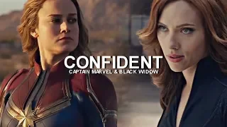 Captain Marvel & Black Widow || Confident