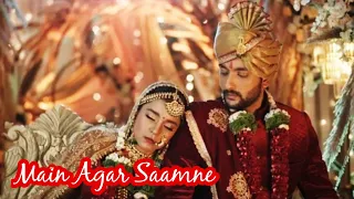 Imlie and Aryan Romantic vm on Main Agar Saamne | Fahmaan Khan Sumbul Touqeer | Arylie vm