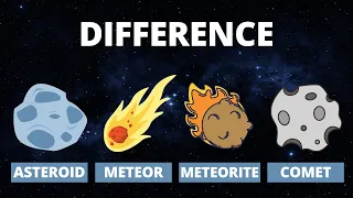 What Are Asteroids, Meteors, Meteorites And Comets?