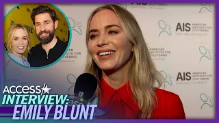 Emily Blunt Praises John Krasinski As a Dad: ‘It Comes So Naturally To Him’