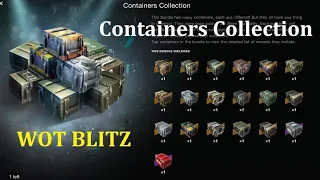Opening 34 Collection container crates wot blitz......