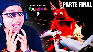 LA MUERTE DE BANBALEENA 😱⚪️😭 | Garten Of Banban CAPÍTULO 2 - PARTE FINAL | Pathofail