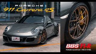 PORSCHE 911 Carrera 4S | BBS FI-R Forged Matte Bronze (MBZ)