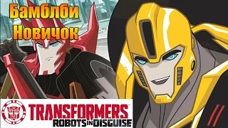 Трансформеры Роботы под Прикрытием |Transformers Robots in Disguise | Бамблби новичок