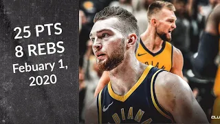 Domantas Sabonis 25 PTS 8 REBS | Pacers vs Knicks | Full Highlights 2/01/2020