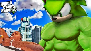 SONIC and HULK become ONE in GTA 5 (Crazy)