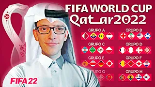 Simulo el MUNDIAL DE QATAR 2022 en FIFA 22 y este es el Campeón..