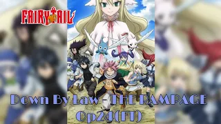 Fairy Tail opening 24 |•| Down By Law- THE RAMPAGE |•| slowed and reverb