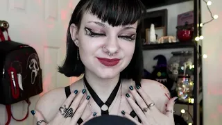 ASMR | My Jewelry Collection (so far lol) 🦇💍 ft. Gthic