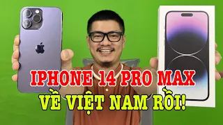 Mở hộp iPhone 14 Pro Max đã về Việt Nam: ĐỈNH CAO của Apple!