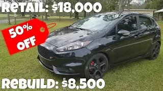 Rebuilding my Ford Fiesta ST Saved OVER 50% off Retail Prices