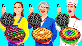 Tantangan Masakanku vs Nenek | Perang Dapur oleh RaPaPa Challenge