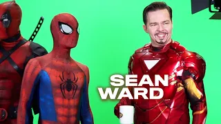 Avengers meet Deadpool - BEHIND THE SCENES The Sean Ward Show Studio Vlog