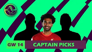 #FPL #GW14 CAPTAIN PICKS