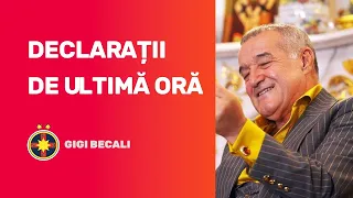 Gigi Becali, declarații LIVE de la Palat: cum comentează FCSB - U Craiova 3-0