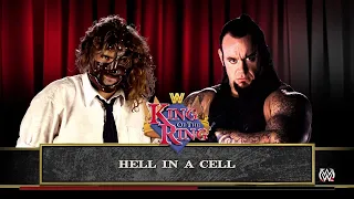 The Undertaker VS Mankind Hell In The Cell Match WWE 2K24