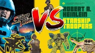 Starship Troopers (1997) vs Starship Troopers (Robert A. Heinlein) [Book vs Movie]