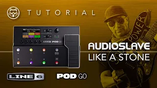 LINE 6 POD GO! Audioslave - Like a Stone... EN ESPAÑOL!