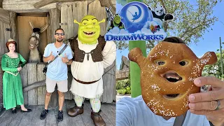 Previewing The ALL NEW DreamWorks Land At Universal Studios! | Trollercoaster, NEW Snacks & Show!