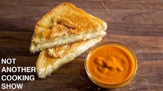 3 CHEESE GRILLED CHEESE | GRILLED CHEESE HACKS