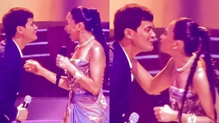 THE ASHMATT KISS! Sobrang CUTE!! Ang TAMIS ng MAG-ASAWA!! TILIAN ang BUONG ARANETA! Haha!