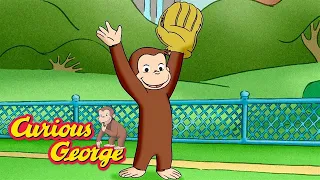 Curious George 🐵 George's first baseball game 🐵 Kids Cartoon 🐵 Kids Movies