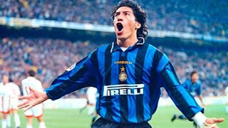 Goles de Iván Zamorano en Inter de Milan 1996 2000