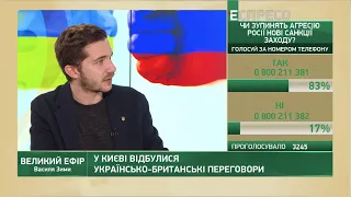 Санкції ЄС проти Росії. Відносини Україна - Велика Британія | Великий ефір