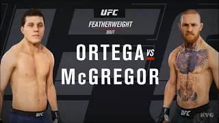EA Sports UFC 3 - Brian Ortega vs Conor McGregor - Gameplay (HD) [1080p60FPS]