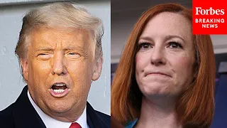 Jen Psaki Pushed On Biden's Refugee Policy, Says Trump's Policies Were 'Ineffective'