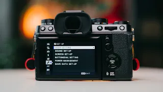 Must Know Fujifilm Camera Settings ft. Fujifilm X-T5