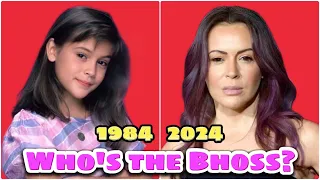 Who's the Boss? 1984 Then and Now 2024 | How They Changed