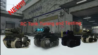 Invade and persuade RC Tank testing and tuning GTA Online Diamond Casino heist DLC