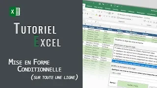 Excel | Mise En Forme Conditionnelle sur toute une ligne