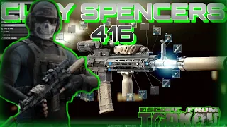 ESCAPE FROM TARKOV | #ICONIC HK 416 BUILD | #CLAY SPENCER #SEAL TEAM LOADOUT