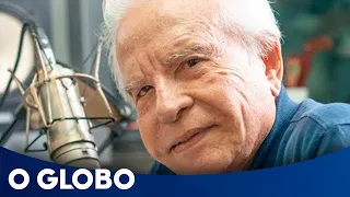 Cid Moreira completa 50 anos de TV Globo e entra no Instagram