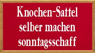 Knochen-Sattel für Fender selber machen - #sonntagsschaff