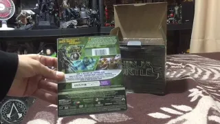 TMNT blu ray gift set unboxing