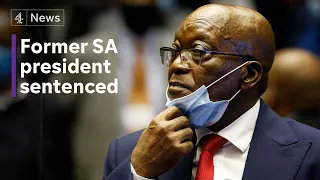 Jacob Zuma: Former South Africa President sentenced to 15 months in prison for contempt