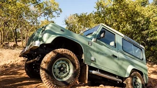 Land Rover Defender Heritage Edition - tribute to a legend at Hennops Offroad 4x4 course