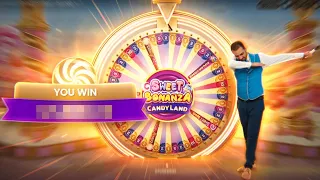 I did MAX BETS on the *NEW* SWEET BONANZA CANDYLAND!! (Live Game)